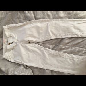Charlotte Russe white skinny jeans